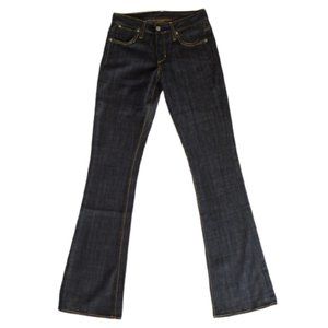 Paper Denim Heavy Weight Flared Dark Wash Jeans NEW- Sz. 24